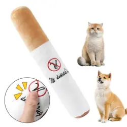 FurryFusion Peluche con forma de cigarrillo para perros - Artículo 1