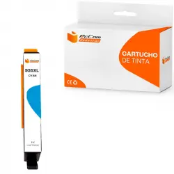 Pccom Essential HP 934XL Cartucho Tinta Compatible Cian