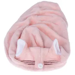 Toalla «Kitty» TIAKI para el pelo - 1 unidad