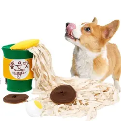 FurryFusion  para perros rastreadores con forma de cubo de ramen - Artículo 1