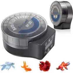 HausPets Dispensador automático de comida para peces, 140 ml - Artículo 1