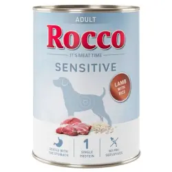 Rocco Sensitive 6 x 400 g - Nueva receta: Cordero con arroz