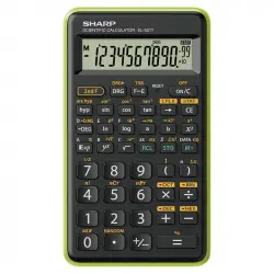 Sharp EL-501T Calculadora Científica 12 Dígitos Verde