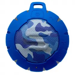 Soul Storm Altavoz Bluetooth Waterproof Camuflaje Azul