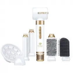 Wonder Diamond Estilizador de Pelo 7 en 1 Blanco 1400W