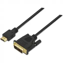 Aisens Cable DVI a HDMI Macho/Macho 1.8m Negro