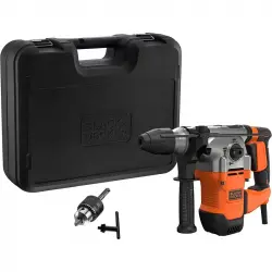 Black & Decker BEHS03K-QS Martillo SDS-Plus 1.250W 3 Modos 3.7J 13mm con Llave/Empuñadura y Maletín