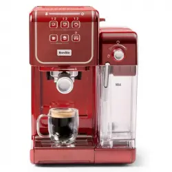 Breville Prima Latte III Cafetera Espresso 19 Bares Roja
