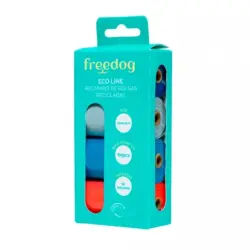 Freedog Eco Line Bolsas Higiénicas de Colores Variados para perros