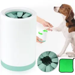 IntiMeg limpiador de patas de perro - Una pieza
