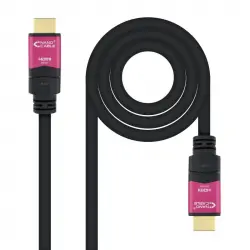 Nanocable Cable HDMI V2.0 4K@60Hz 18Gbps con Repetidor Macho/Macho 15m Negro