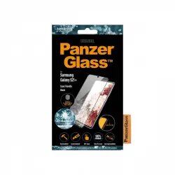 PanzerGlass Protector de Pantalla de Cristal Templado Antibacteriano con Lector de Huella para Samsung Galaxy S21 Plus