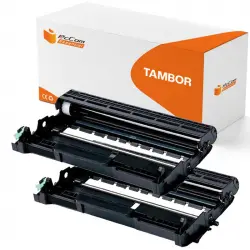 Pccom Essential Brother Dr2100/dr360 Tambor Compatible Negro Pack 2