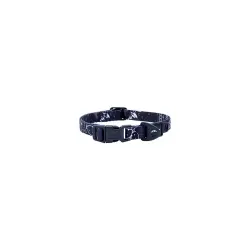 Rogz Collar Grafitti Negro para perros - 26–40 cm x 16 mm