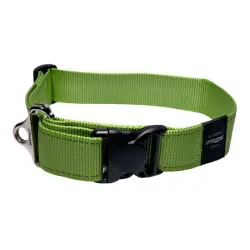Rogz Collar Landing Strip XXL Verde