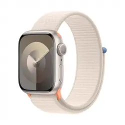 Apple Watch Series 9 GPS 41mm Blanco Estrella Caja de Aluminio con Correa Deportiva Blanco Estrella Loop