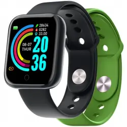 Celly Trainerband Reloj Smartwatch Dos Correas Verde