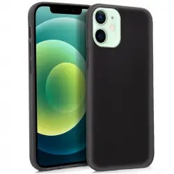 Cool Funda Silicona Negra para iPhone 12/12 Pro