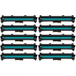 Pccom Essential Hp Cf219a/19a Tambor Compatible Negro Pack 10