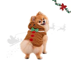 Wonder Christmas Disfraz Galleta Jengibre para perros M (35 cm)