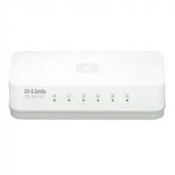 D-Link GO-SW-5E Switch Plástico 5 Puertos 10/100 Mbps