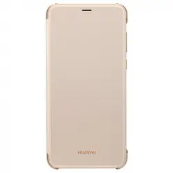 Huawei Flip Cover Dorado para Huawei P Smart