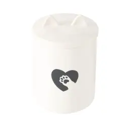 Lata de almacenamiento Boltze Kitten - blanco