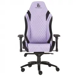 Newskill Neith Zephyr Silla Gaming Tela Transpirable Negra/Púrpura