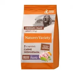 3 KG 3 kg Nature’s Variety Healthy Grains Adult Medium Maxi Pavo pienso para perros