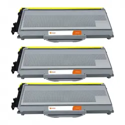 Pccom Essential Brother Tn2120/tn2110/tn360 Tóner Compatible Negro Pack 3