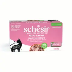 Schesir Complete Nutrition Filete en gelatina 6 x 50 g en latas - Atún con jamón