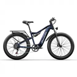 Shengmilo MX03 Bicicleta Eléctrica para Adultos 1000W-17.5ah con Neumáticos Gruesos de 26"