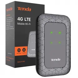Tenda 4G180 Router 4G Móvil V3.0 Wi-Fi MiFi 4G LTE CAT4 150 Mbps Batería de 2100 mAh