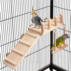 ZooVenture Perchas y juguetes para animales pequeños y pájaros - 1 pieza