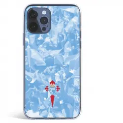 Funda Licencia Oficial RC Celta Escudo Fondo Hinchada para iPhone 12 Pro