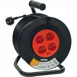 Garza Enrollacables Bricolaje 4 Tomas 50M