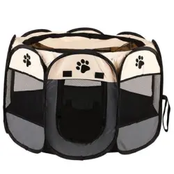 MCBOSON Recinto plegable para cachorros y gatitos - 1 pieza