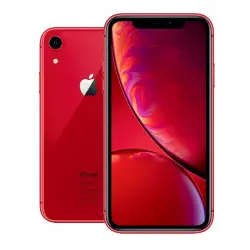 Móvil iPphone XR 64Gb rojo Reacondicionado Grado ECO + carcasa de protección