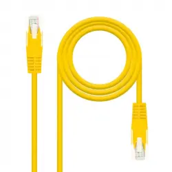 Nanocable Cable de Red RJ-45 UTP AWG24 Cat. 5e 1m Amarillo