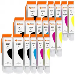 Pccom Essential Epson 26xl Cartucho Tinta Compatible Negro/negro Photo/cian/magenta/amarillo Pack 18