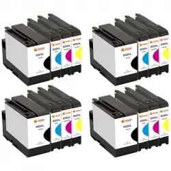 Pccom Essential Hp 932xl/933xl Cartucho Tinta Compatible Negro/cian/magenta/amarillo Pack 10