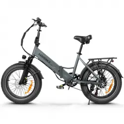 Samebike LOTDM200-II Bicicleta Eléctrica 500w Batería 48v13ah 20" Gris