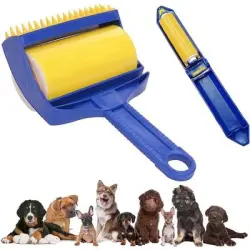 UAMLY Cepillo para pelo de mascotas, para gatos y perros - 2 piezas