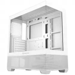UNYKAch Revelat Mid Tower ATX Doble Cristal Templado USB-C Blanca