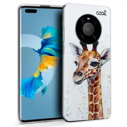 Cool Funda Dibujos Jirafa para Huawei Mate 40 Pro/40 Pro Plus