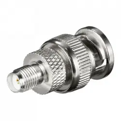 Goobay Adaptador SMA a BNC Hembra/Hembra Gris