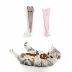 IntiMeg Peluche para gatito - Gato y conejo