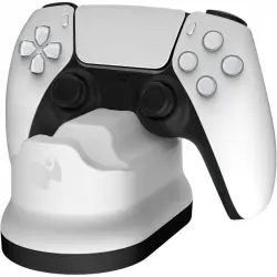PDP Metavolt Cargador Dual Blanco para Mandos PS5