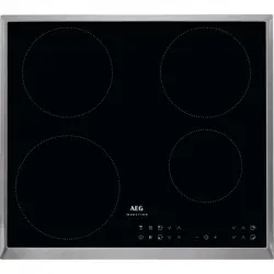 AEG IKB64301XB Placa de Inducción 57.6cm con 4 Zonas Negra