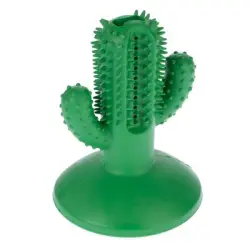 Cactus de goma TIAKI juguete para morder - 9,5 x 12 cm (Diám x Al)